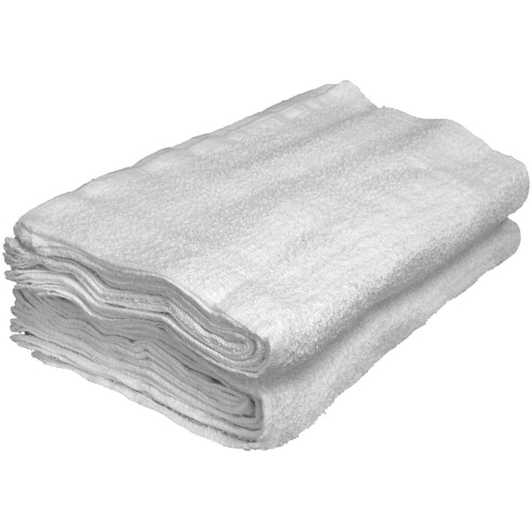 Cotton Homes 1000Pc Shop Towels Rags Bulk– 12 x12 Inch- Regenerated Cotton  Multipurpose Cleaning towels, Industrial Wiping Cloth, Paint Cloth, Bar