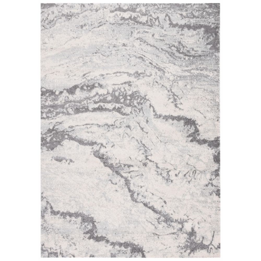 Tulum 8 ft. x 10 ft. Ivory/Gray Distressed Marble Area Rug price history on PriceWatchPro