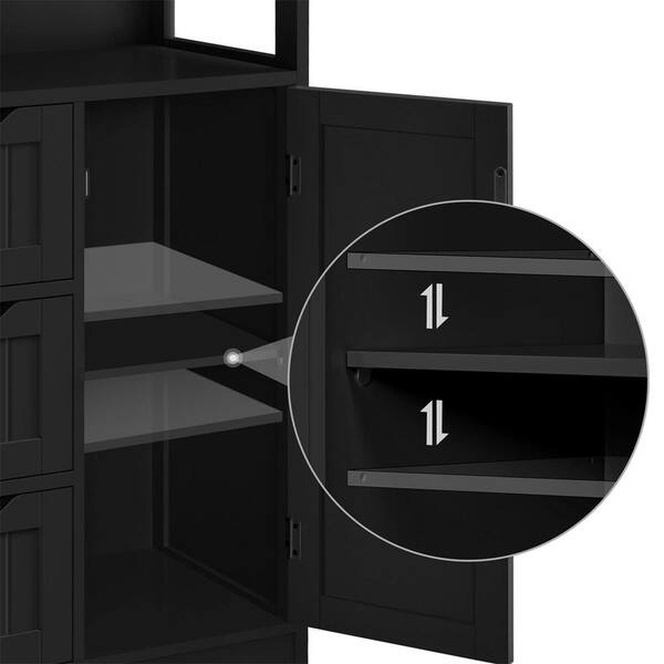 NewAir 34.25-in x 23.81-in x 23.62-in Black Freestanding Cabinet