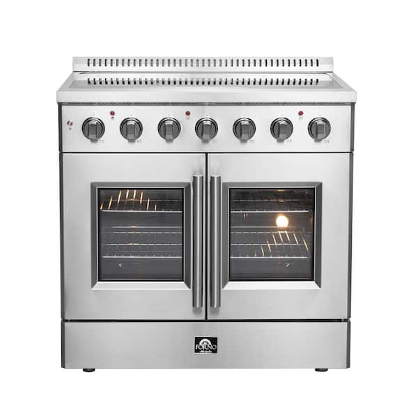 Forno Galiano 36 in. Freestanding French Door Electric Range