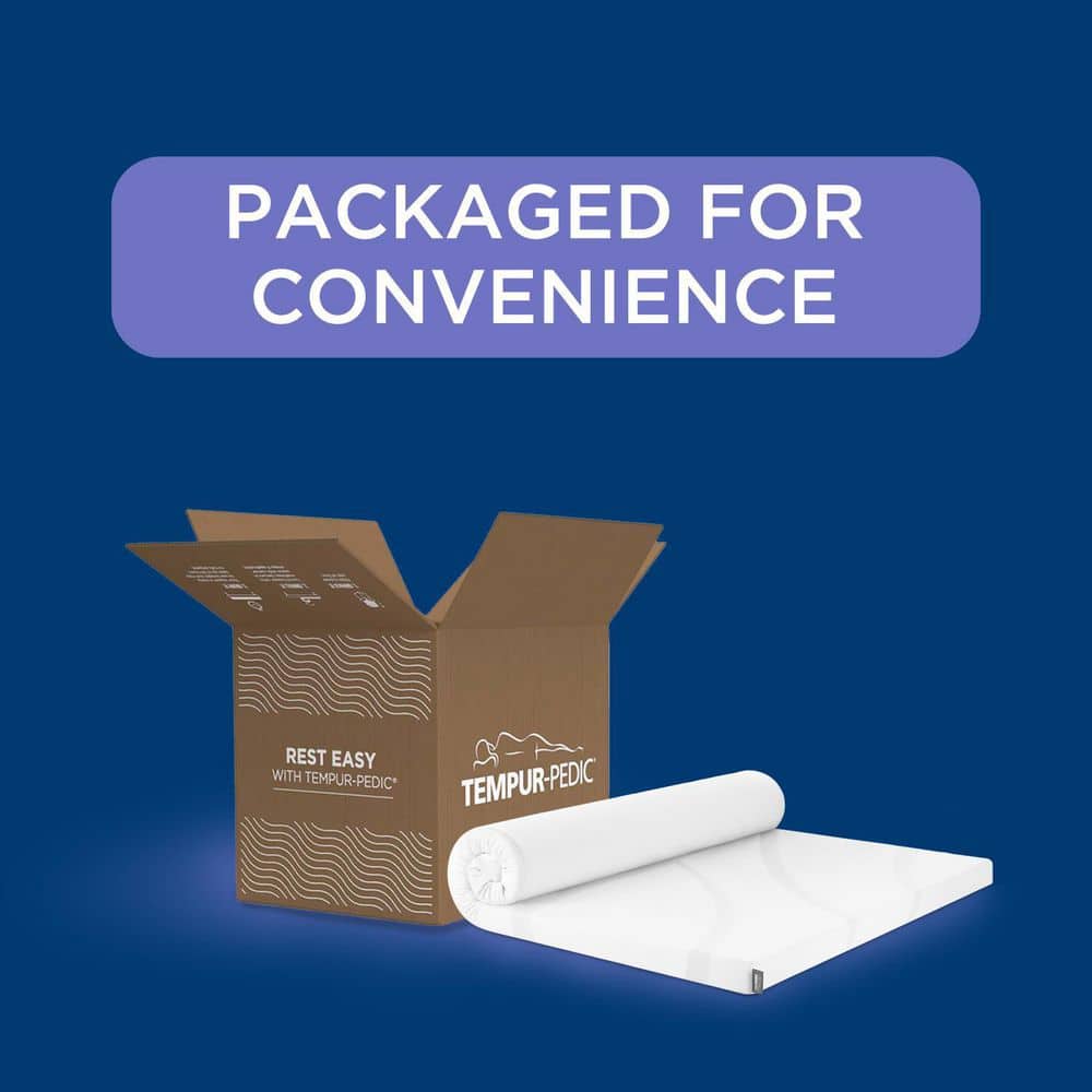 Adapt 3-inch Medium Comfort Queen Mattress Topper with Hypoallergenic Cover