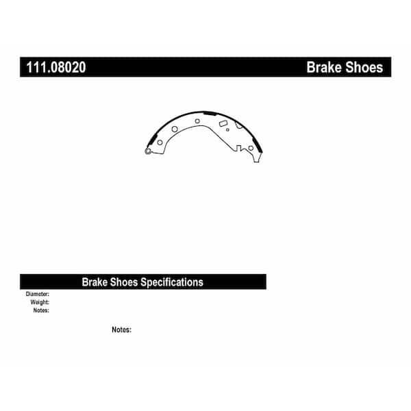Centric Parts Drum Brake Shoe