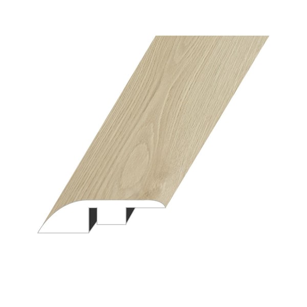 Montserrat Hoxton Opal 0.6 in. Thick x 1.8 in. W x 94.5 in. L Embossed Wood Look Waterproof Laminate Reducer Molding