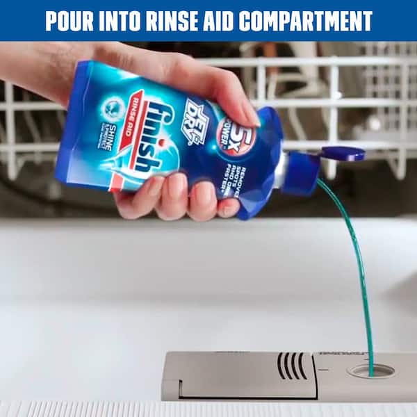 Finish 23 oz. Jet-Dry Dishwasher Rinse Aid and Drying Agent 51700
