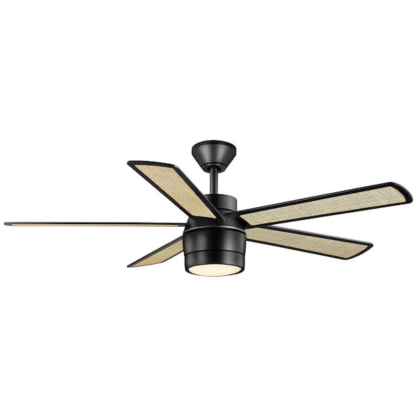 Home Decorators Collection Junedale 52, Merwry 52 In Led Indoor White Ceiling Fan