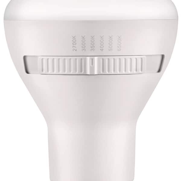 Universal Select 50/75/100-Watt Equivalent R20 Dimmable LED Flood Light Bulb with Selectable Color Temperature (3-Pack)