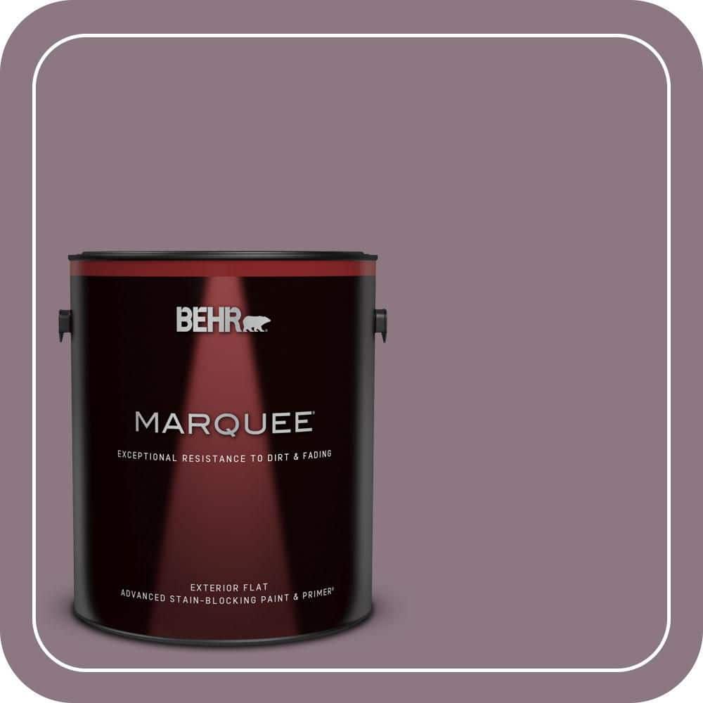 1 gal. #BNC-20 Purple Rubiate Flat Exterior Paint & Primer price history on PriceWatchPro
