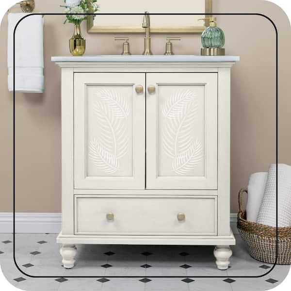 1 qt. #HDC-NT-21 Weathered White Interior Chalk Decorative Paint