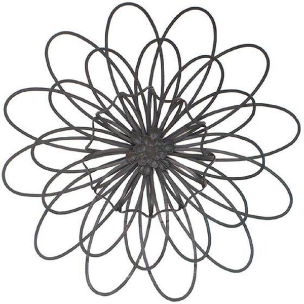 Unbranded Fiore 21 in. W Dark Brown Wall Plaque