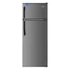Premium LEVELLA 7.0 cu. ft. Frost Free Top Freezer Refrigerator in  Stainless Steel Look PRN7006HS - The Home Depot