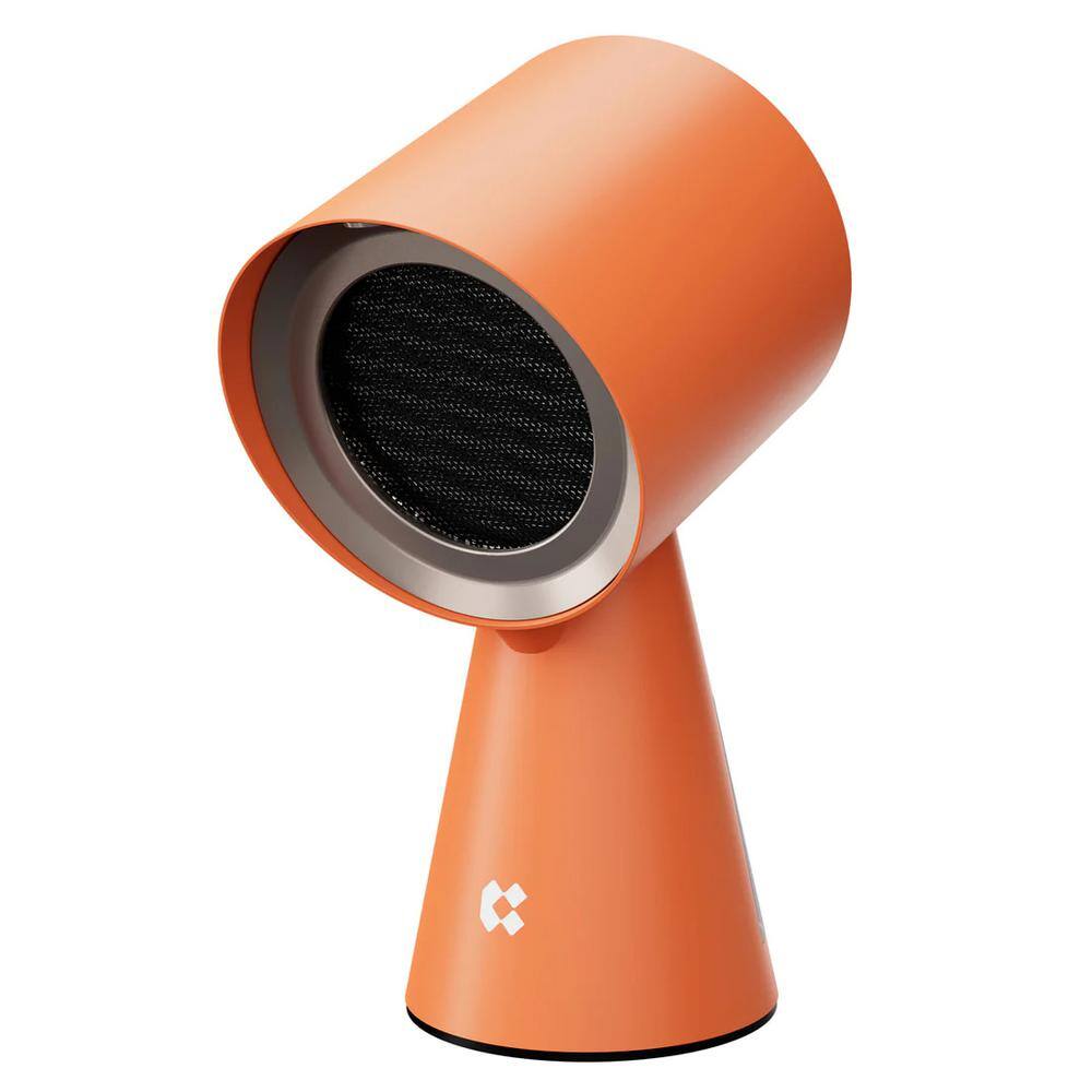JEREMY CASS 6.18 in. 70 CFM Ductless Under Cabinet Desktop Range Hood, Portable Range Hood in Orange