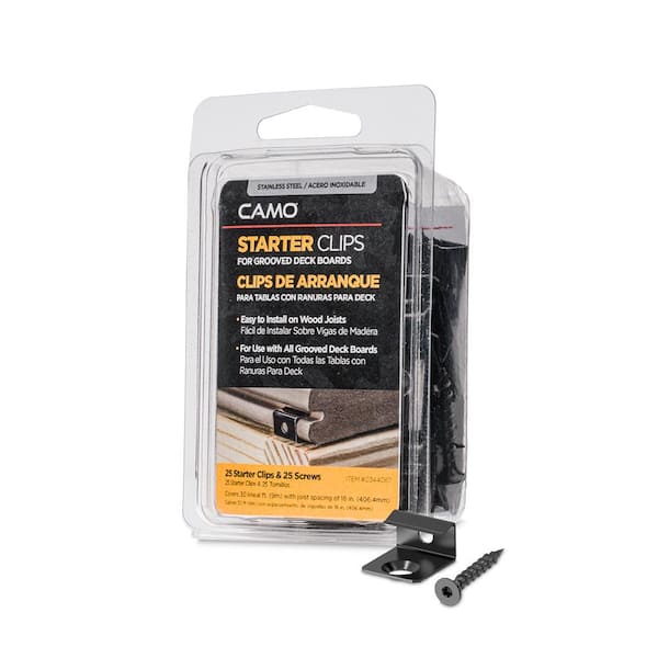 CAMO Starter Clips (25-Count)