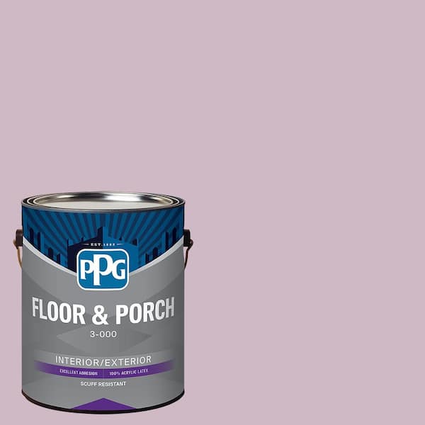 PPG 1 gal. PPG1179-4 Rose Marble Satin Interior/Exterior Floor and Porch Paint
