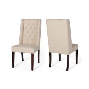 Blythe Beige Upholstered Dining Chairs (Set of 2)
