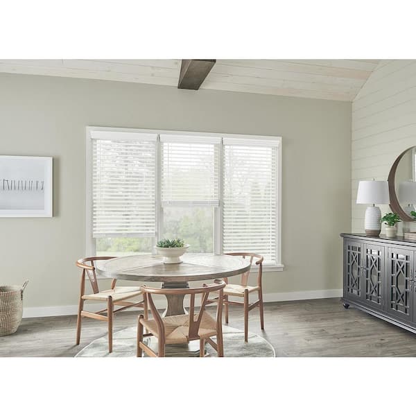 Cordless 2 in. Faux Wood Blinds