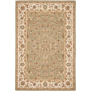 Chelsea Sage/Ivory 3 ft. x 5 ft. Border Area Rug