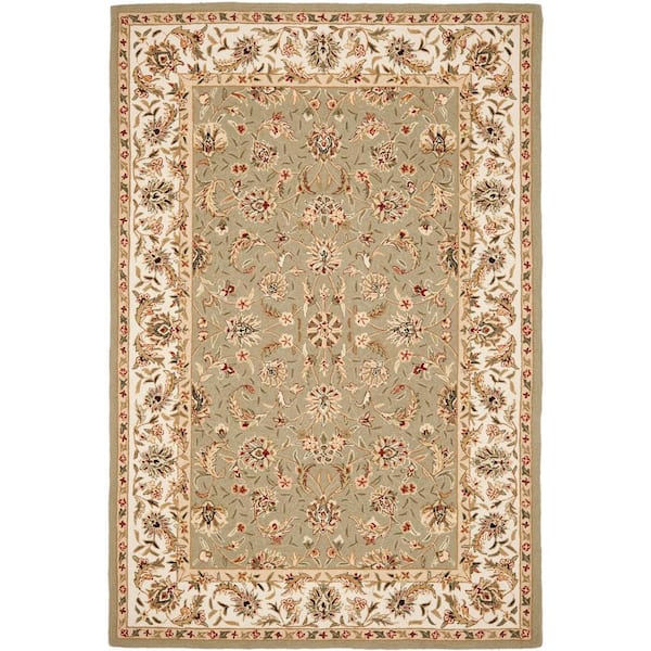 Chelsea Sage/Ivory 3 ft. x 5 ft. Border Area Rug