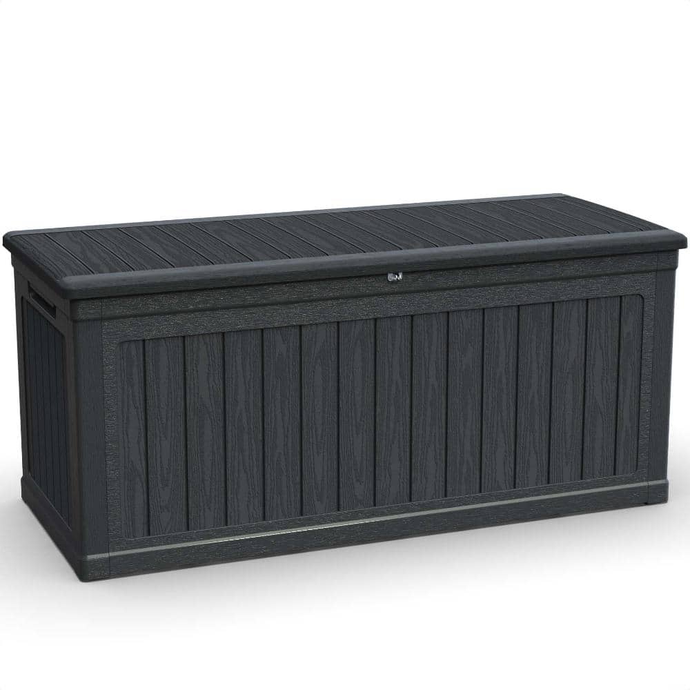 260 Gal. Black Plastic Large Outdoor Lockable Deck Box price history on PriceWatchPro
