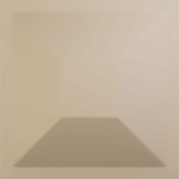 11 7/8 in. x 11 7/8 in. Diane EnduraWall Decorative 3D Wall Panel, Smokey Beige (Covers 0.98 Sq. Ft.)
