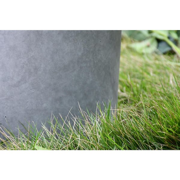 KANTE 23 in. L Natural Concrete Lightweight Modern Rectangle 
