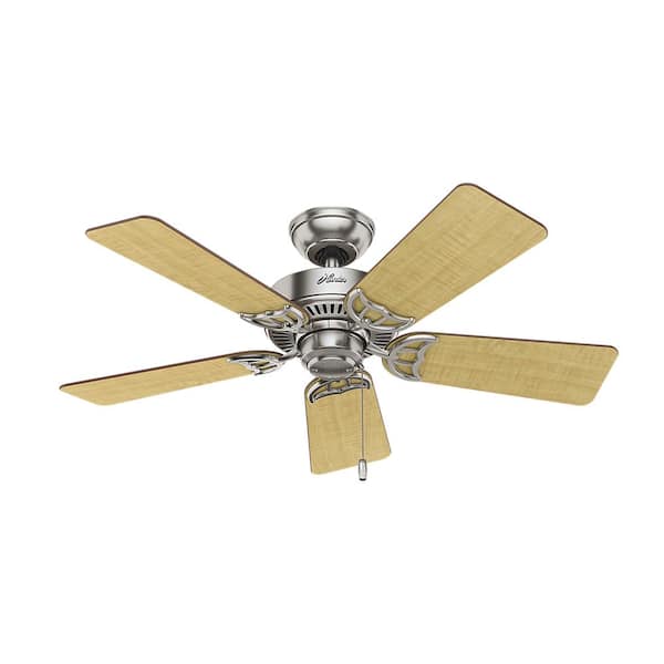Hunter Southern Breeze 42 in. Indoor Brushed Nickel Ceiling