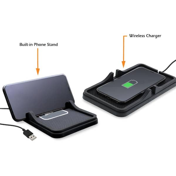  SAMSUNG Wireless Charger Fast Car Vehicle Charge (2022),  Universally Compatible with Qi Enabled Phones, Black (US Version) : Cell  Phones & Accessories