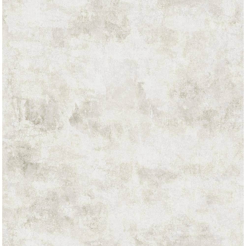 ZIO AND SONS Artisan Plaster Aged White Texture Wallpaper Sample ...