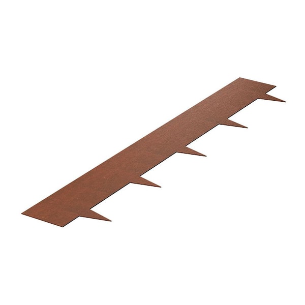 Steel Landscape Edging, 6-Packs 40 x 8 x 0.06 in. Weather-Resistant and Pre-Rust Metal Edging Rust Color Edging Border