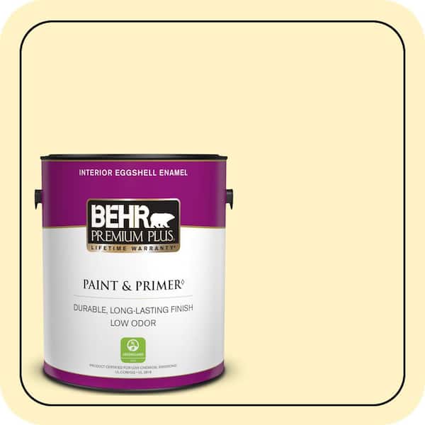 BEHR PREMIUM PLUS 1 gal. #P310-2 Natural Light Eggshell Enamel Low Odor Interior Paint & Primer