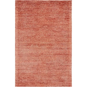 Weston Brick 4 ft. x 6 ft. Solid Contemporary Area Rug