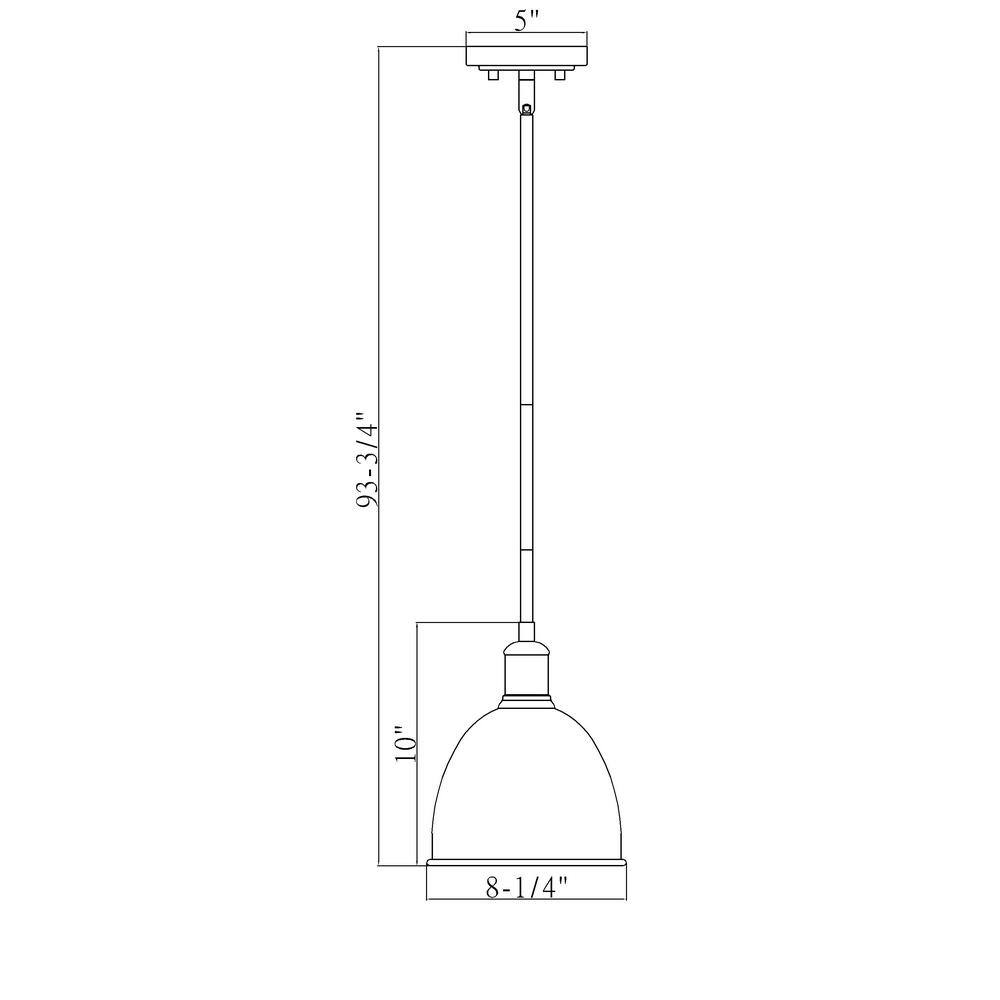 Sawyer Bronze Indoor/Outdoor Bowl Pendant Light