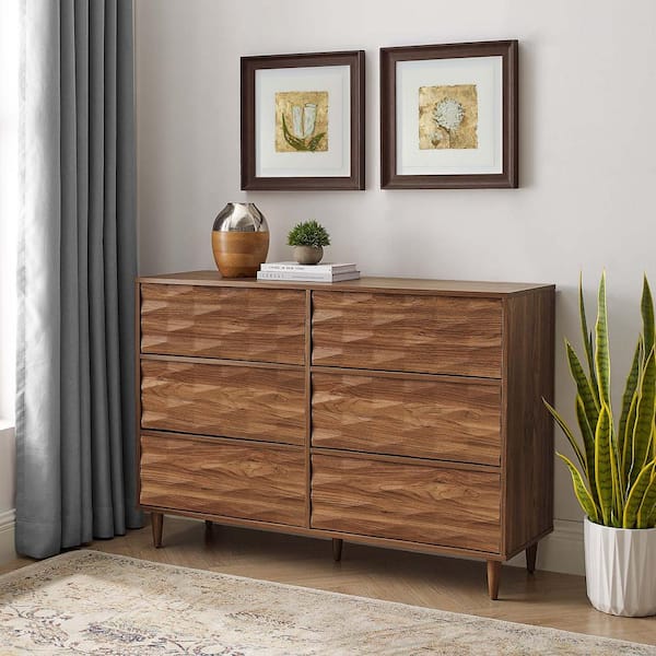 mainstays classic 6 drawer dresser walnut Mainstays Classic 6 Drawer Dresser, Espresso