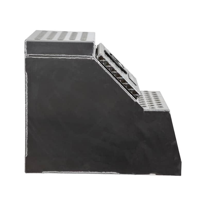 24 in. x 28 in. x 18 in. Heavy Duty Diamond Tread Aluminum Step Box