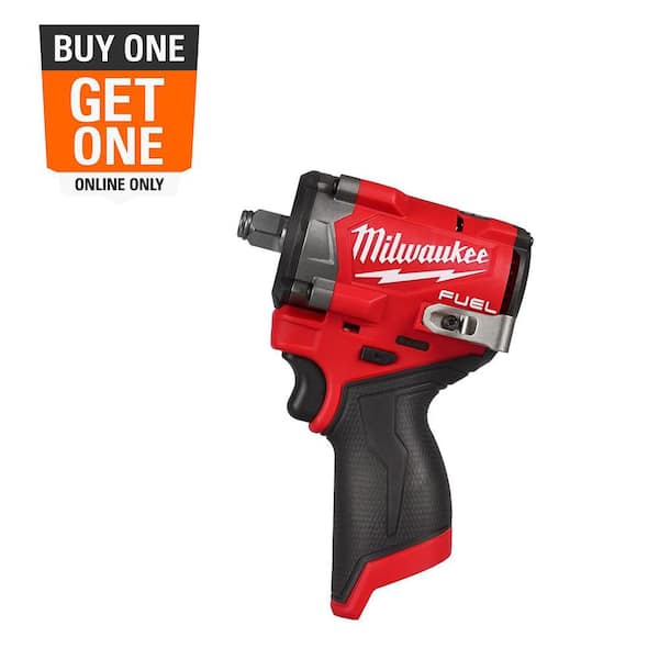 M12 FUEL 12V Lithium-Ion Brushless Cordless Stubby 1/2 in. Impact Wrench (Tool-Only)
