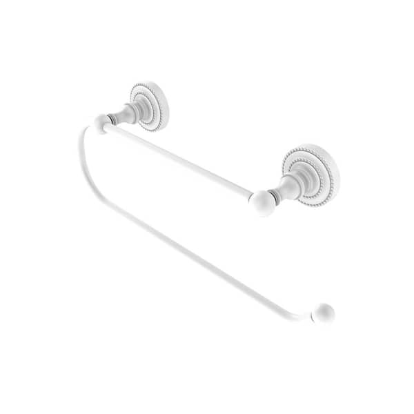 Dottingham Collection Wall Mounted Paper Towel Holder in Matte White