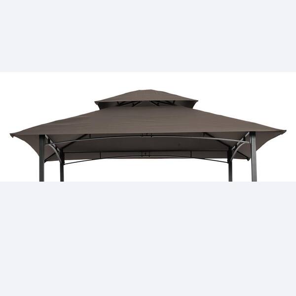 8 ft. x 5 ft. Grill Gazebo Replacement Canopy HW41932280 The Home Depot