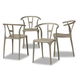 Warner Beige Dining Chair (Set of 4)