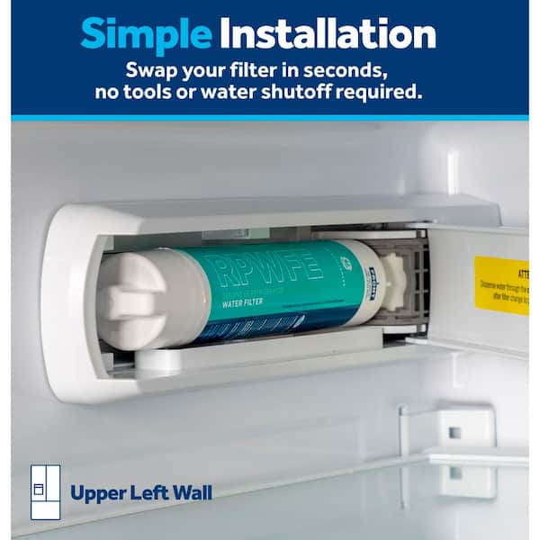 Genuine RPWFE Refrigerator Water Filter for GE Appliances