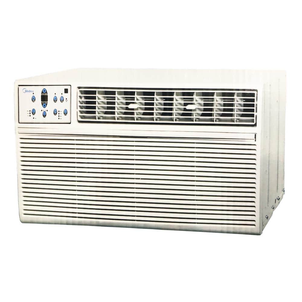 Midea 12,000 BTU 115-Volt Through The Wall Air Conditioner Cool Only in White -  MTA12CR81