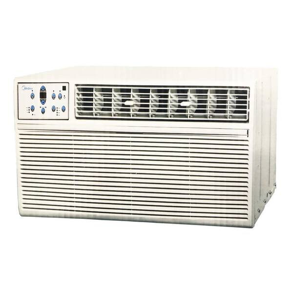 Midea 10,000 BTU 115-Volt Window Air Conditioner Cool Only With Remote in White