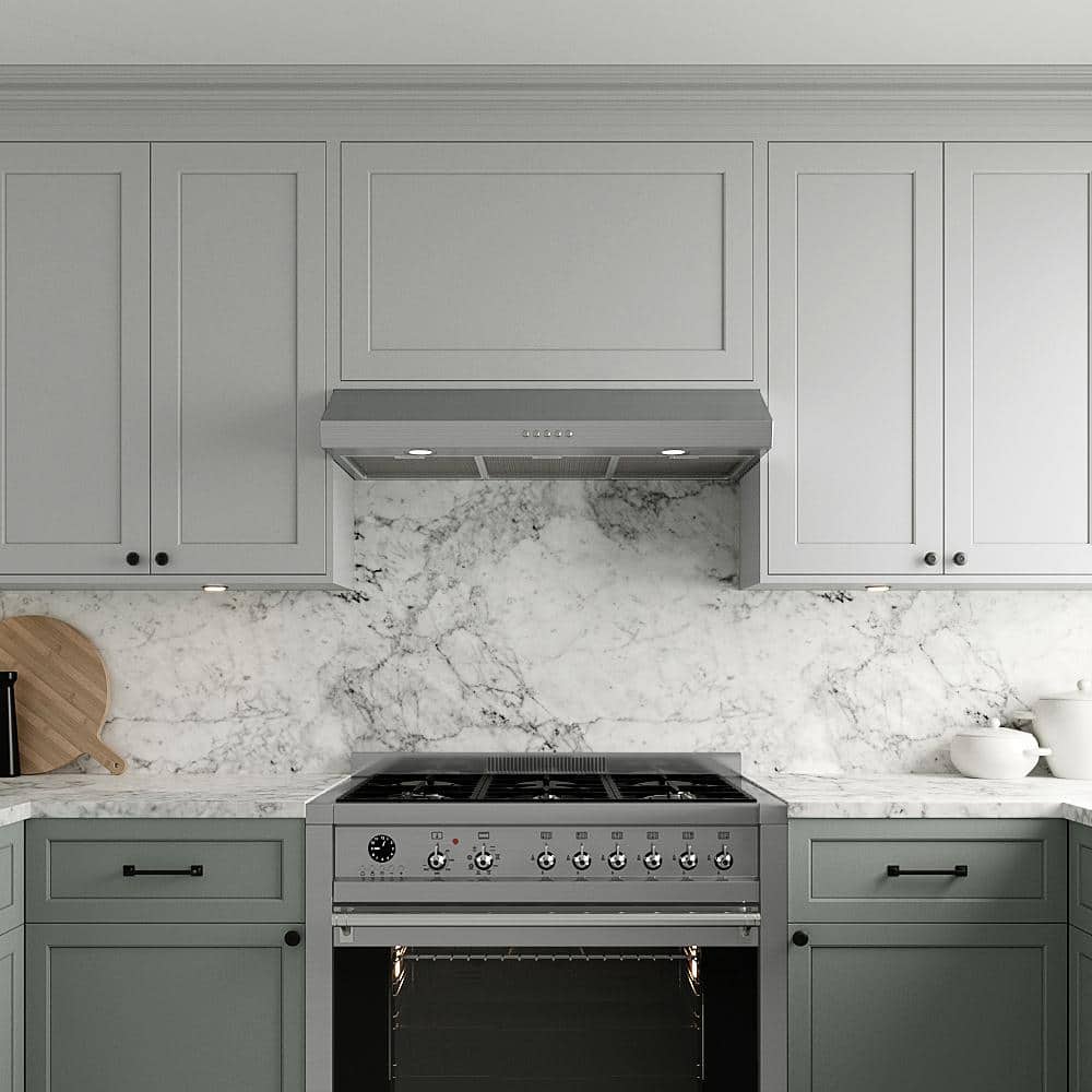 Streamline 36" Stainless Steel Under Cabinet Range Hood with LED Lights