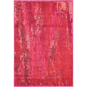 Jardin Lilly Pink 2' 2 x 3' 0 Area Rug