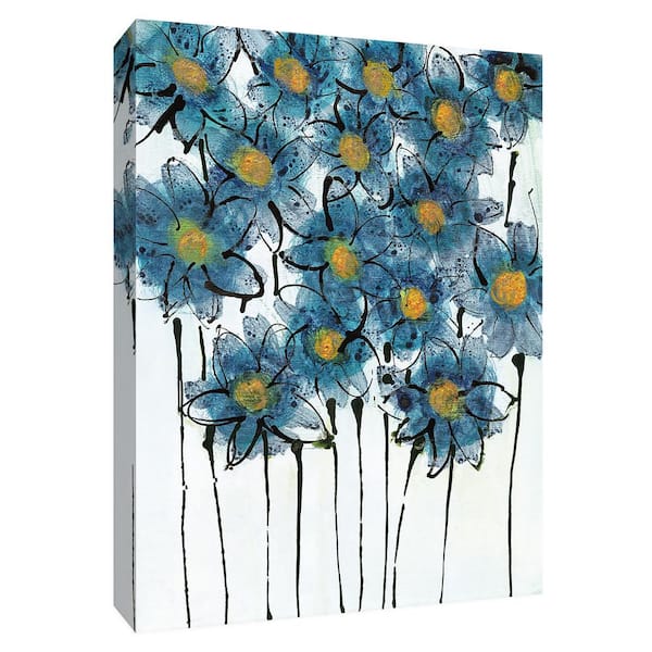 Forget Me Not Flowers, Wall Art Print, Forget Me Not Watercolor