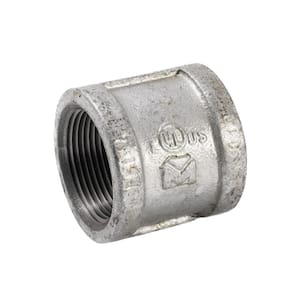 1-1/4 in. Galvanized Malleable Iron FPT x FPT Coupling Fitting