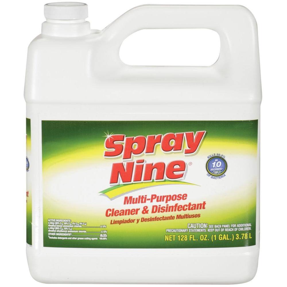 Spray Nine 1 Gal. MultiPurpose Cleaner and Disinfectant (4Pack) 26801