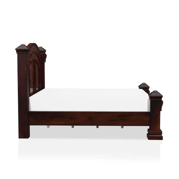 Furniture of America Demartin Black Wood Frame King Platform Bed with  Storage IDF-7223BK-EK - The Home Depot