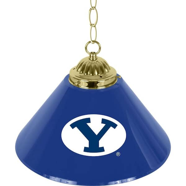 Trademark Global BYU 14 in. Single Shade Hanging Lamp