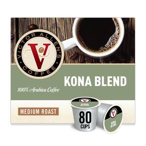 Kona Blend Medium Roast Single Serve Coffee Pods for Keurig K-Cup Brewers (80 Count)