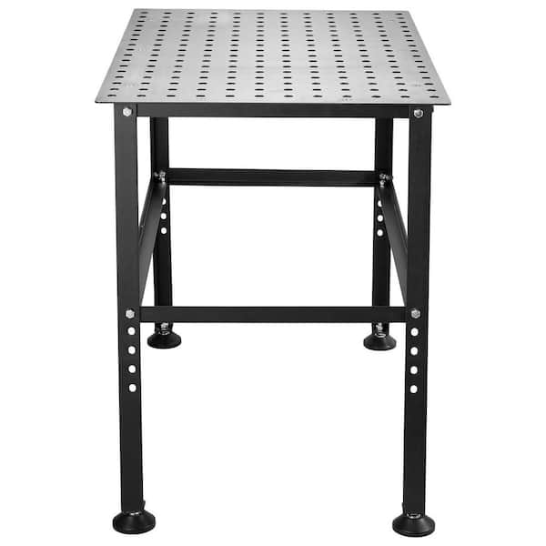SKYSHALO Welding Table 36 in. x 24 in., Work Bench with 0.63 in