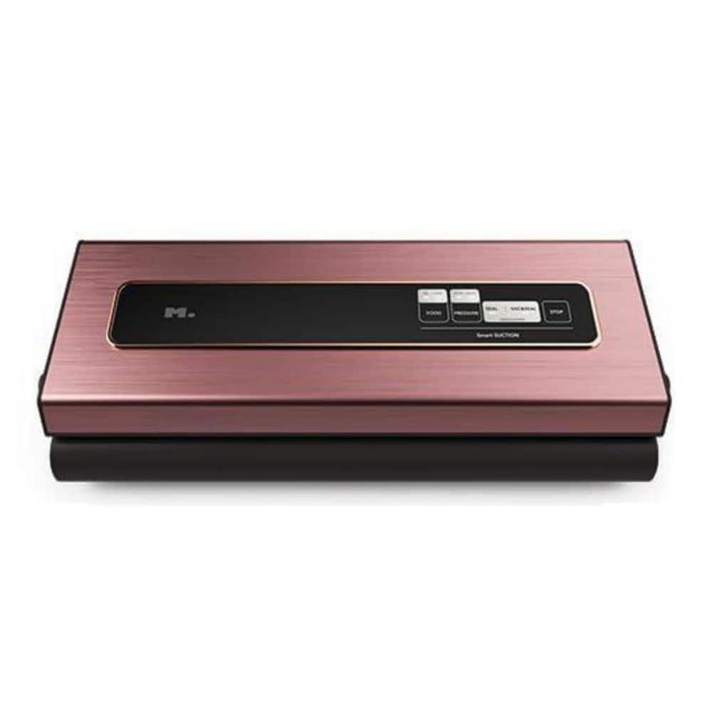 6-in-1 Pink Food Vacuum Sealer with Cutter, 2 Bag Rolls and 5 Pre-cut Bags, Widened 12 mm Sealing Strip price history on PriceWatchPro